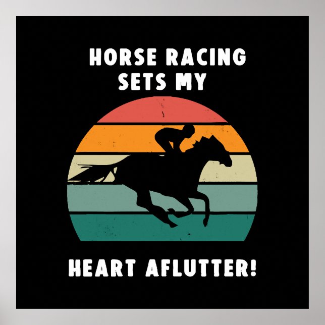 Horse Racing Poster (Front)