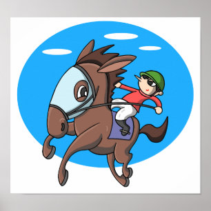 Horse racing. poster
