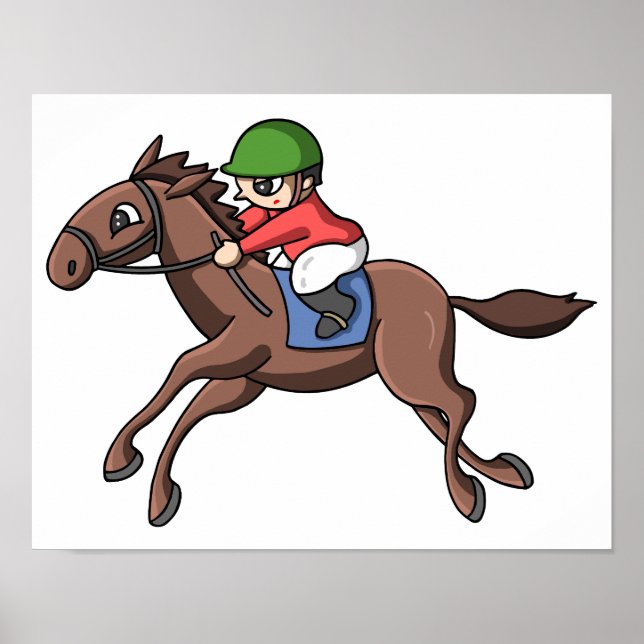 Horse racing. poster (Front)