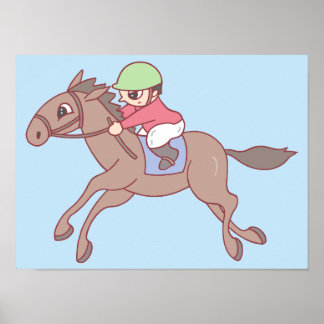 Horse racing. poster