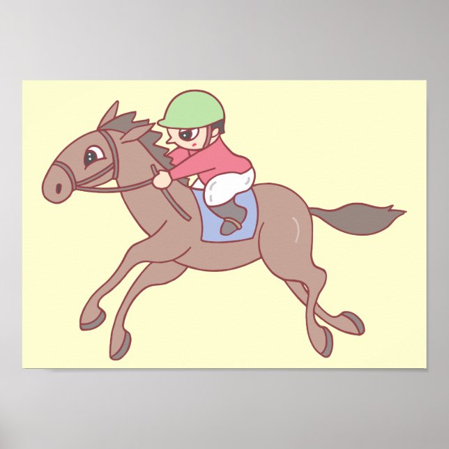 Horse racing. poster (Front)