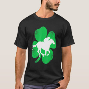 Horse Racing St Patricks Day Horse Racing Irish 1 T-Shirt
