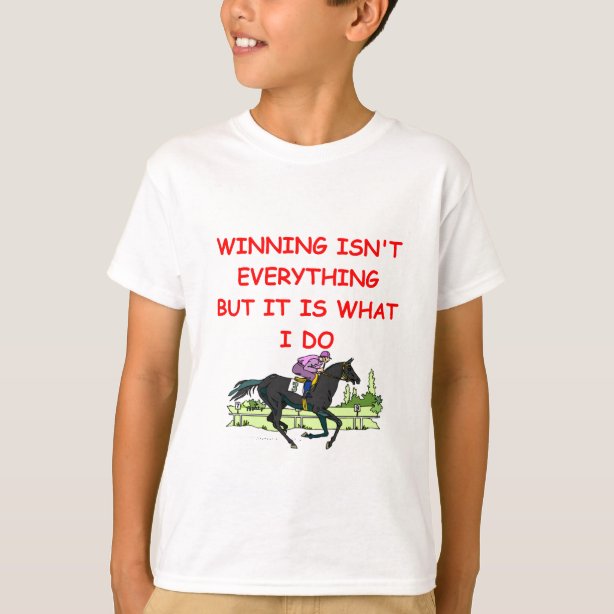 Horse Racing TShirts & Shirt Designs Zazzle UK
