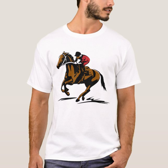 Horse Racing T-shirt (Front)