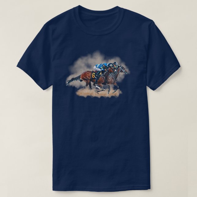 Horse Racing T-Shirt (Design Front)