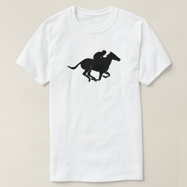 Horse Racing T-Shirt (Design Front)