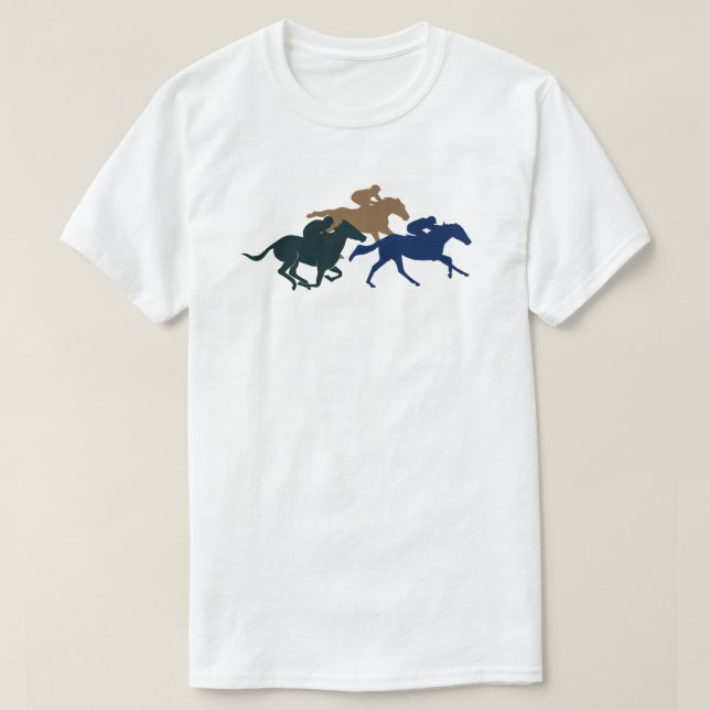 Horse Racing T-Shirt (Design Front)