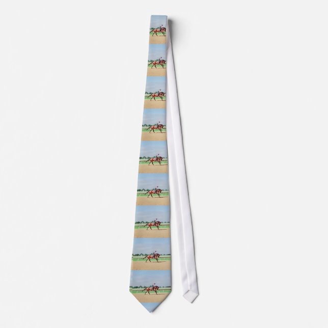 Horse racing tie (Front)