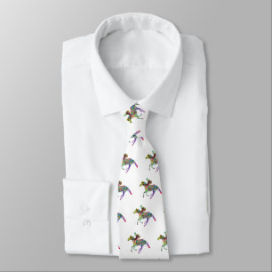 Horse Racing Tie