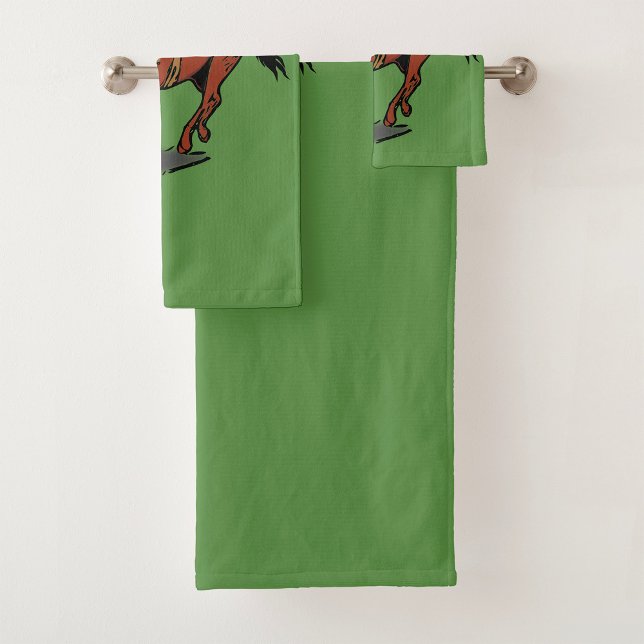 Horse Racing Towel Set (Creator Uploaded)