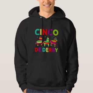 Horse Racing Vintage Cinco De Derby Ky Derby Horse Hoodie
