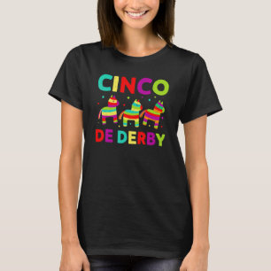 Horse Racing Vintage Cinco De Derby Ky Derby Horse T-Shirt
