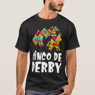 Horse Racing Vintage Cinco De Derby Ky Derby Horse T-Shirt