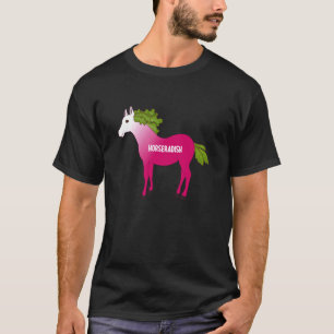 Horse Radish Eater Animal Horseradish Vegetable T-Shirt