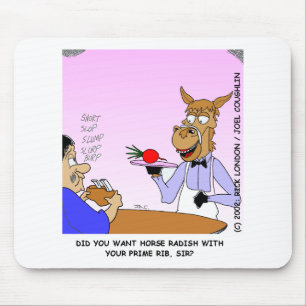 Horse Radish Funny Gifts & Collectibles Mouse Mat