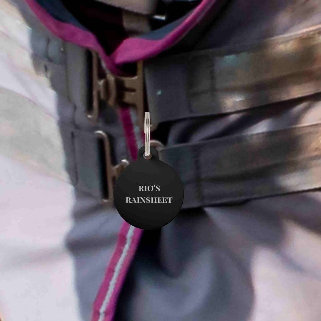 Horse Rainsheet Blanket Bridle Identification Tag (Creator Uploaded)