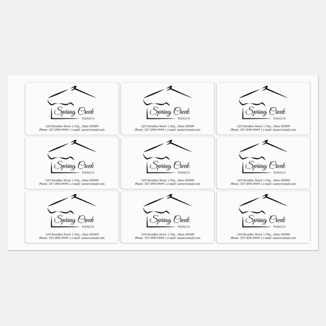 Horse Ranch | Horse Farm (Sheet)