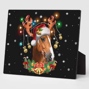 Horse Reindeer Plaque