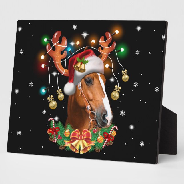 Horse Reindeer Plaque (Side)
