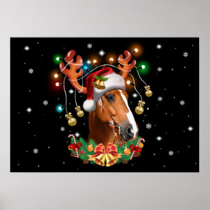 Horse Reindeer                                     Poster