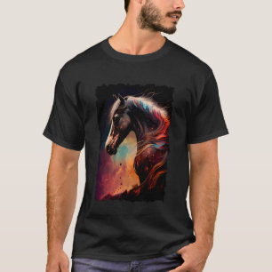 Horse Retro Vintage Rodeo Ranch 9 T-Shirt