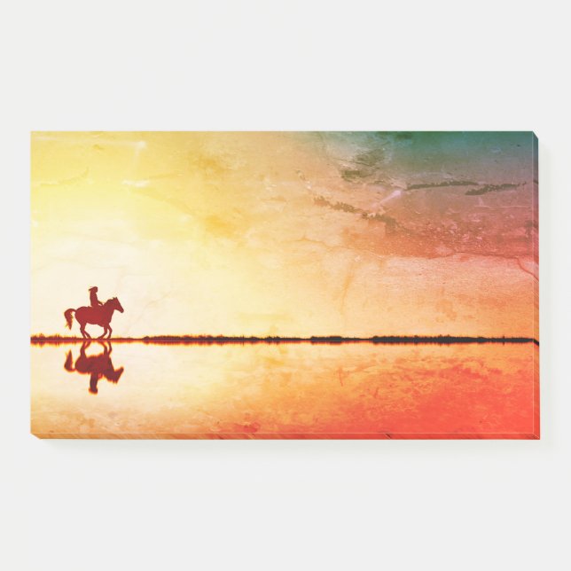 Horse & Rider 1 Post-it Notes (Front)