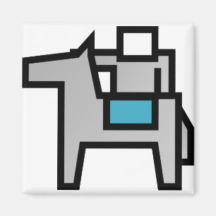 Horse Rider 2 Magnet