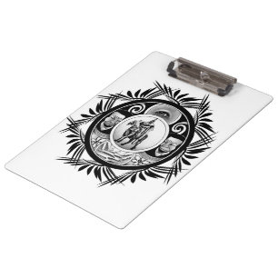 Horse Rider Drawing Clipboard