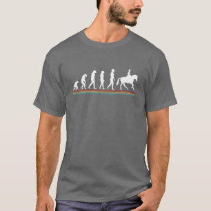 Horse Rider - Evolution Of A Horse Rider - Funny G T-Shirt