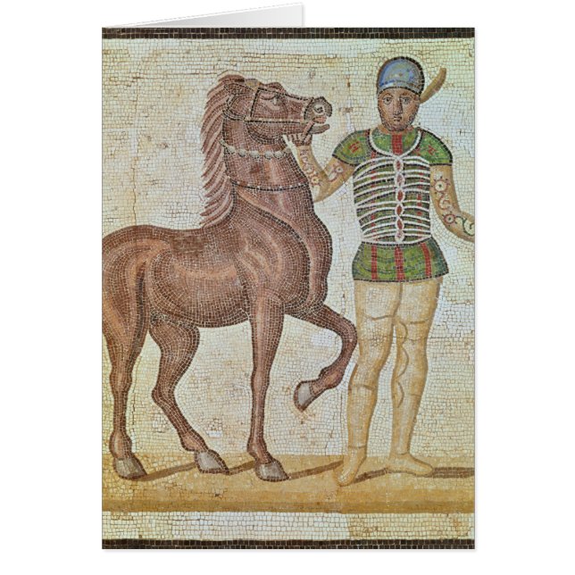 Horse rider in racing colours (Front)