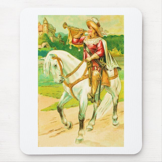 Horse rider mouse mat (Front)