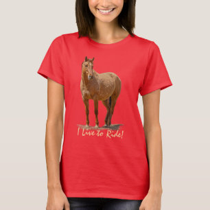 Horse-riders Equine Designer Apparel T-Shirt