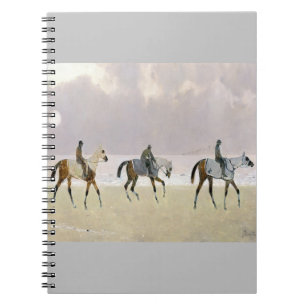 Horse Riders on the Beach 1892 Notebook