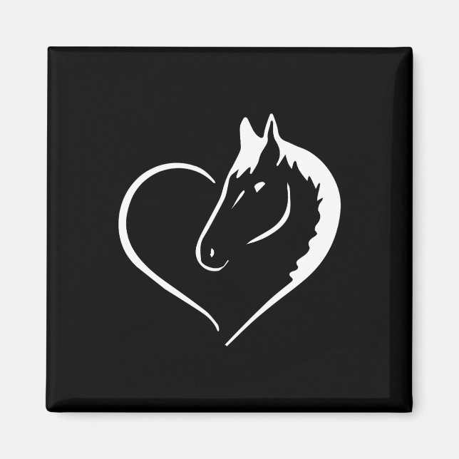 Horse Riding3  Magnet (Front)