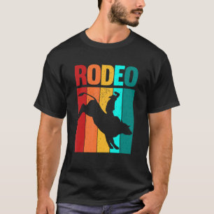 Horse Riding Apparel Rodeo Vintage Trendy Fashio T-Shirt