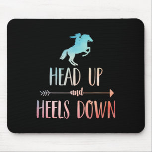 Horse Riding Art For Women Girls Horseback Lover E Mouse Mat