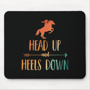 Horse Riding Art For Women Girls Horseback Lover E Mouse Mat