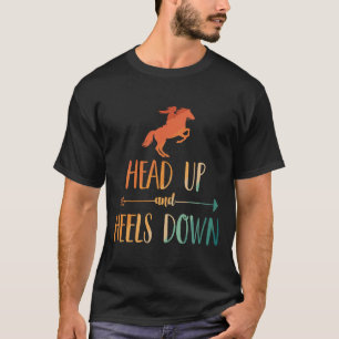 Horse Riding Art For Women Girls Horseback Lover E T-Shirt