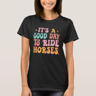 Horse Riding Equestrian, Farm Animal, Horse Lover T-Shirt