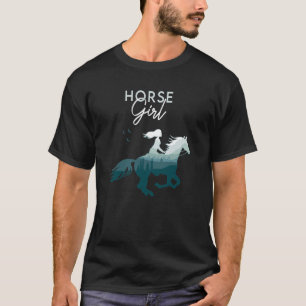 Horse Riding Equestrian for Horse Girl & Women Equ T-Shirt