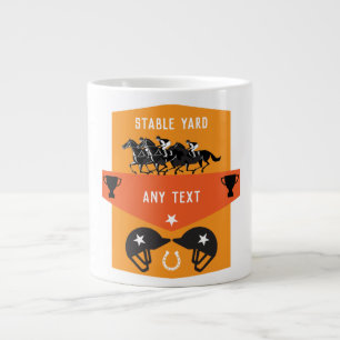 Horse riding Event Gifts Stable Yards Large Coffee Mug