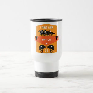 Horse riding Event Gifts Stable Yards   Travel Mug