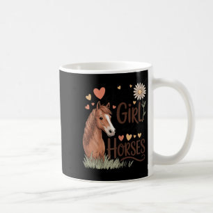 Horse Riding For Girls Women - Just A Girl Who Lov Coffee Mug