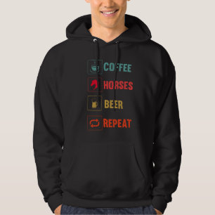 Horse Riding Funny Horse Lover Horse Mum Equestria Hoodie