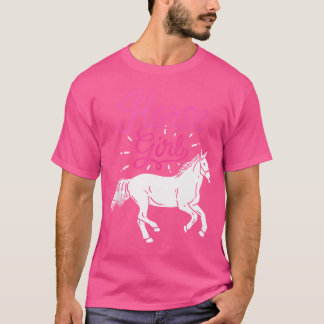Horse Riding Girls T-Shirt