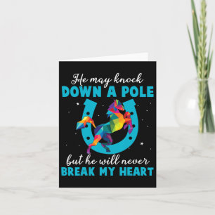 Horse Riding Girls Women Equestrian Horseback Card