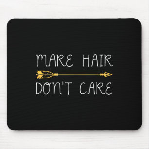 Horse Riding Horseback Rider - Mare Hair Dont Care Mouse Mat