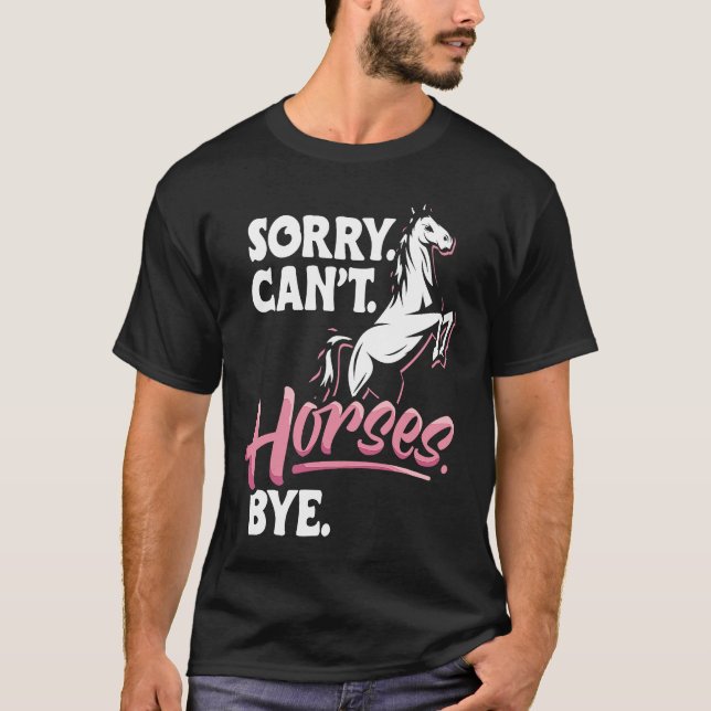 Horse Riding Owner Outfit Equestrian Horse  for Gi T-Shirt (Front)