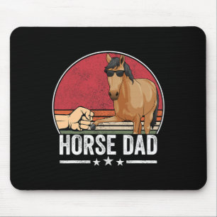 Horse Riding Owner Outfit Equestrian Horse Lover F Mouse Mat
