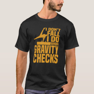 Horse Riding Random Gravity Checks Horse Vaulting T-Shirt